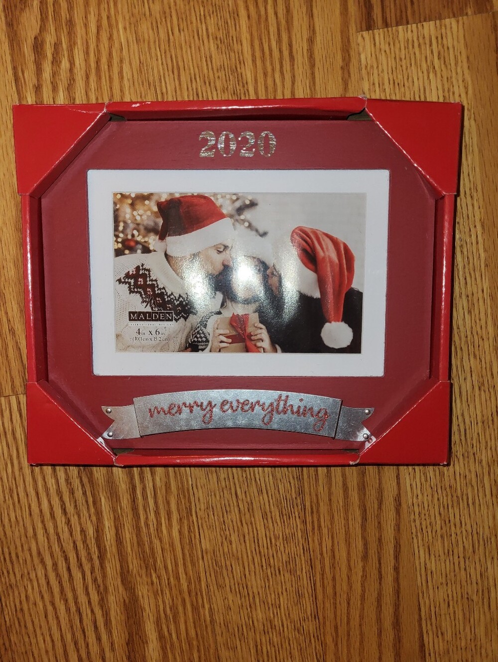 Malden Red 'Merry Everything' Holiday Picture Frame